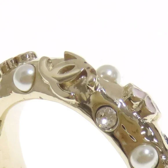 ❤️#109 Chanel hoop earrings with a Flower Motif - Picture 7 of 9